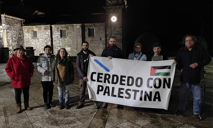 Só é necesario ser humano. Cerdedo con Palestina