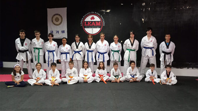 A escola de artes marciais Loren de Ponteareas