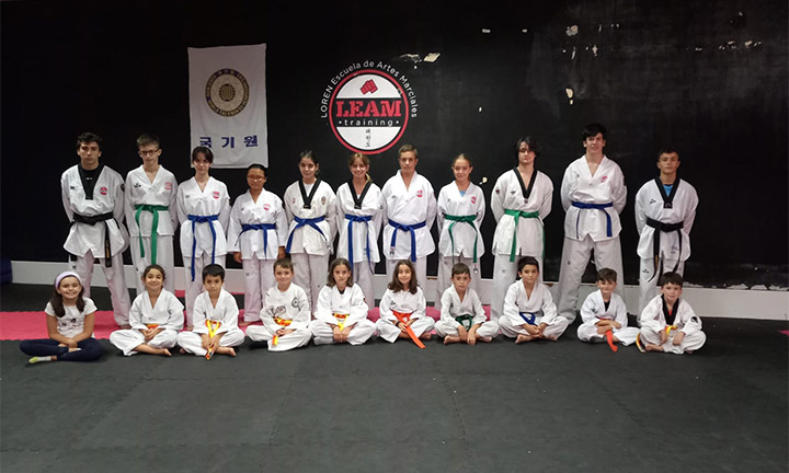A escola de artes marciais Loren de Ponteareas epicentro do Taekwondo na comarca do Condado