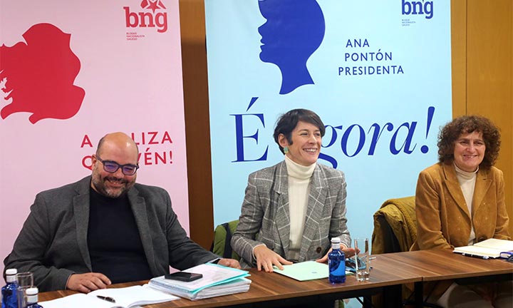 O BNG avanza unha campaña buscando a mobilización e a concentración do voto en Ana Pontón como garantía de cambio
