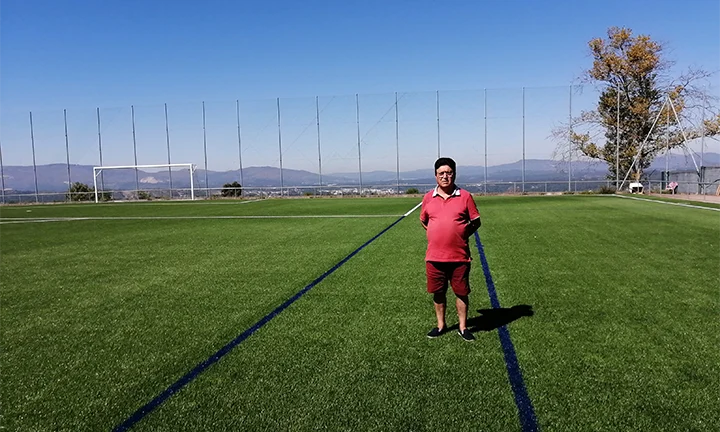 Salvador Pérez Gil, presidente das Nieves Fútbol Club