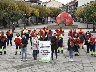 Salceda revalida a súa terceira flor de honra no certame Vilas en Flor