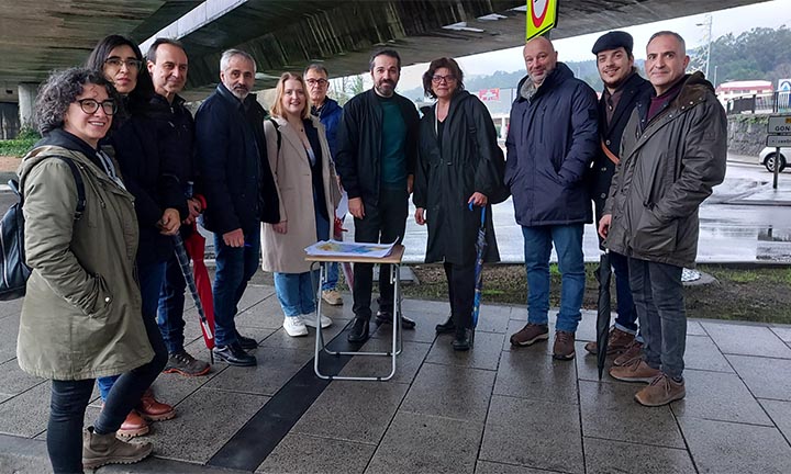 BNG reclama ao Ministerio de Transportes accesos directos A-55 desde Torneiros e Amieirolongo (Mos, Porriño) e un plan de mellora do tráfico na zona