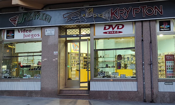 Vídeo Club Krypton de Vigo, o último vídeo club da cidade olívica