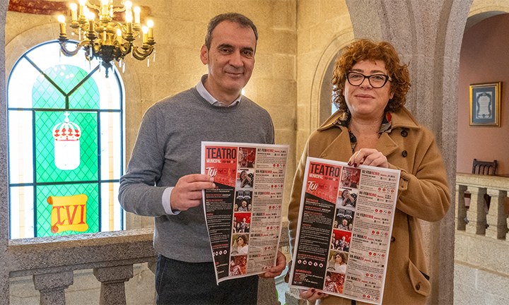 Teatro, música e cinema centran a programación teatral de febreiro e marzo en Tui