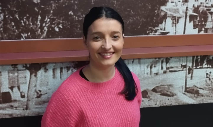 Carla Abad embaixadora mundial do balonmán de Redondela