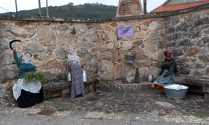 O 8M en Camposancos: Reivindicación e beleza