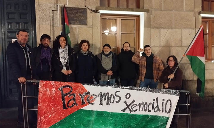 Colectivo pro palestino de Redondela