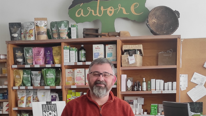 Miguel Braña coordinador da cooperativa Árbore