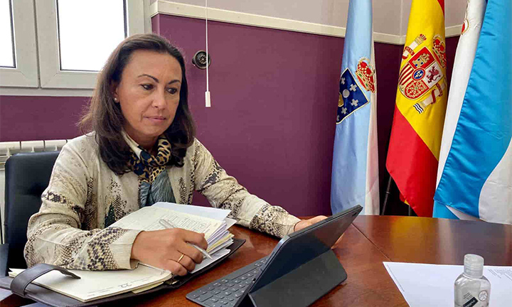María Ramallo alcaldesa de Marín