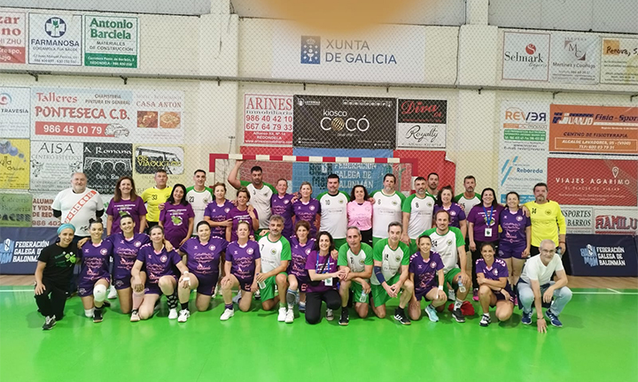 II Torneo de Balonmán de veteranos solidario de Redondela