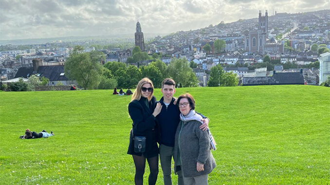 Joshua Juárez en Irlanda