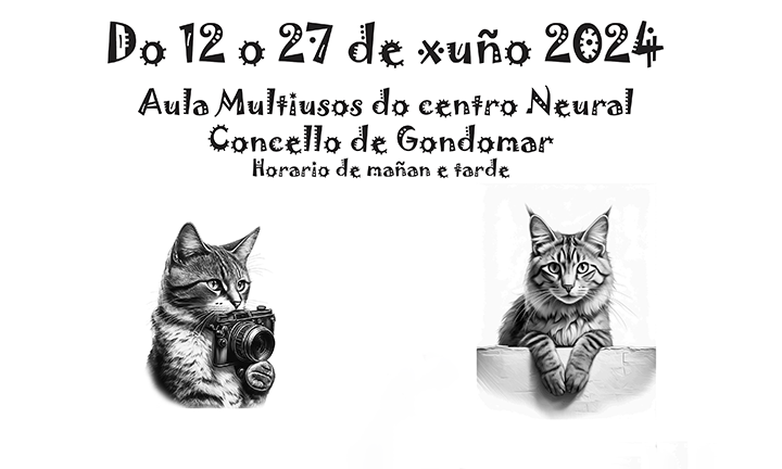 Exposición fotográfica Proyecto Gato