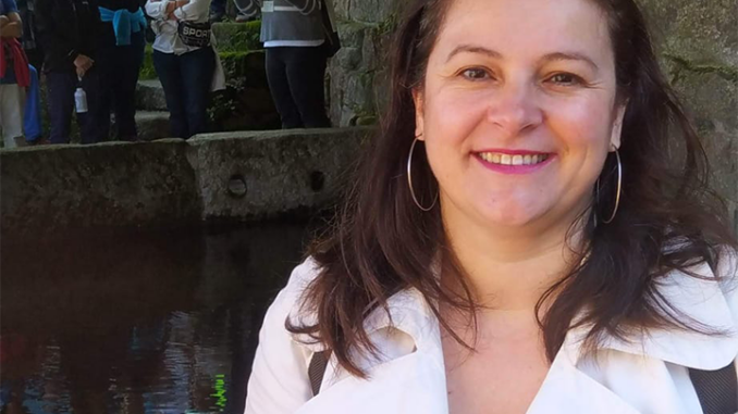 Araceli Gestido, alcaldesa de Cangas