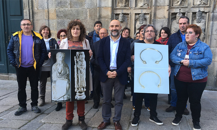 BNG exixe a devolución á Galiza das columnas de Antealtares