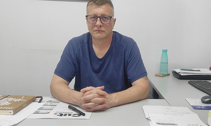 Ricardo Castro, Secretario Xeral da CUT