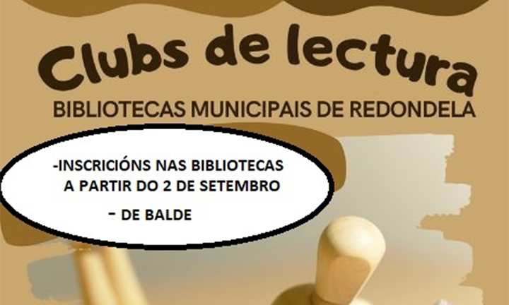 As Bibliotecas Municipais abren os Clubs de Lectura
