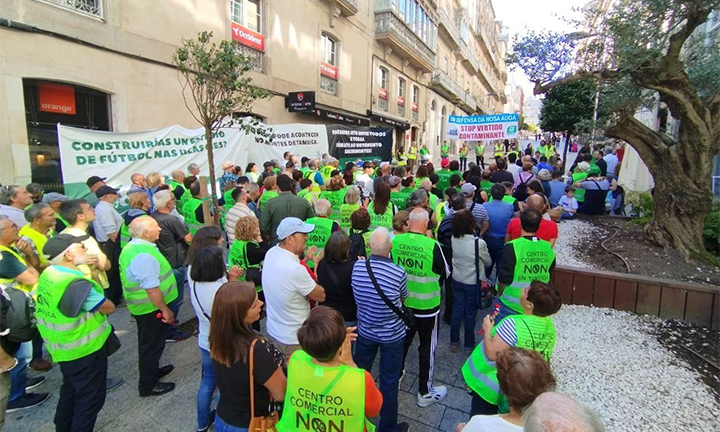 A Confederación Hidrográfica abre expediente polas vertedurascontaminantes procedentes da cidade deportiva do Celta