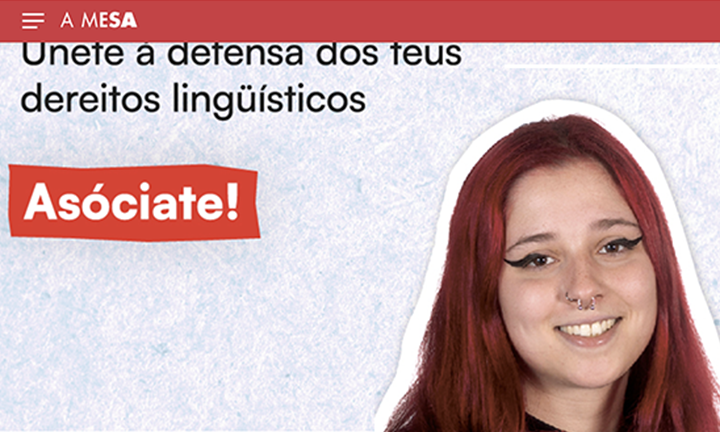 A Mesa comeza a campaña ” Polos TEUS dereitos lingüísticos” centrada na procura de novas asociadas