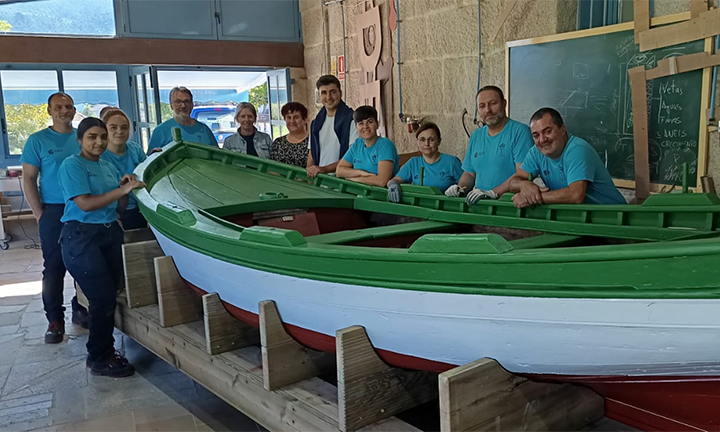 Restauración do barco “ Manuel”