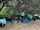 Redondela retira máis de 200 quilos de lixo do río Maceiras