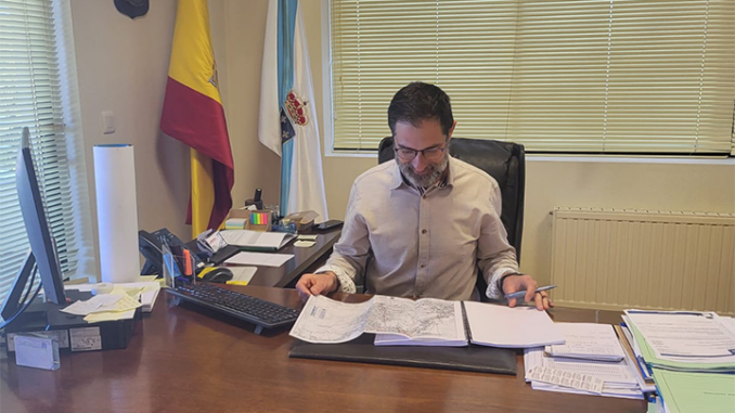 Luciano Otero, alcalde de Pazos de Borbén.
