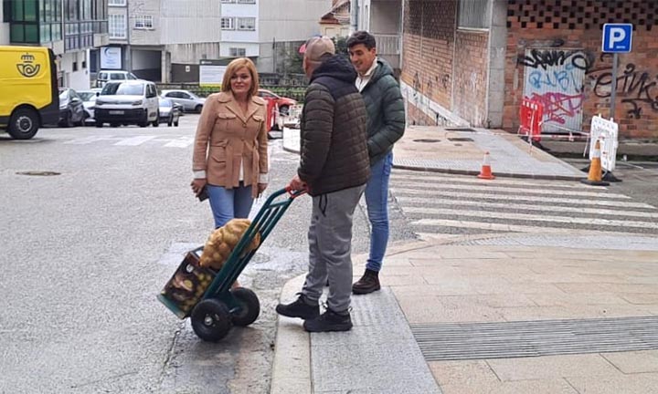 As obras de humanización do Salgueiral avanzan a bo ritmo