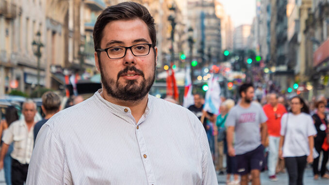 Xabier P. Igrexas, voceiro do Bloque de Vigo
