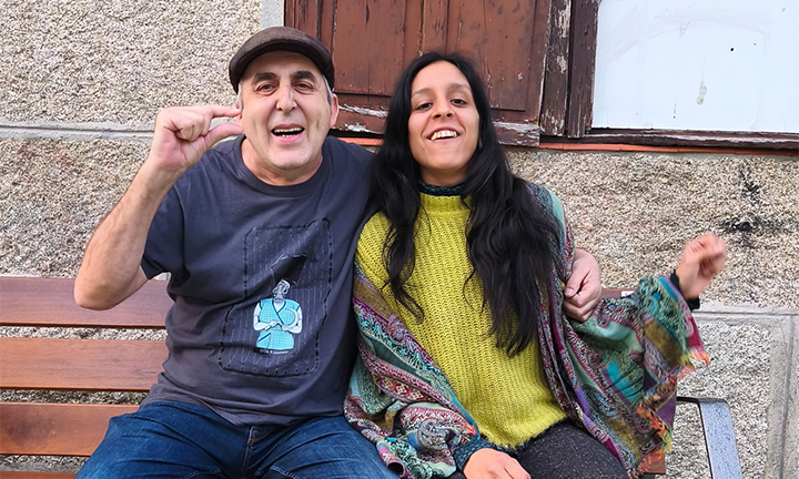 Fon Conde e Ánxela Hernández
