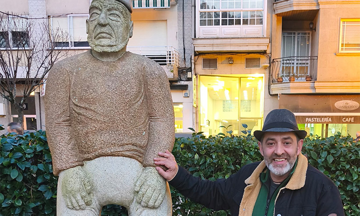 Roberto Villar concelleiro de AER no Concello de Redondela