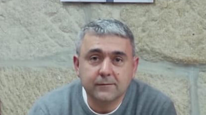 Anselmo Táboas, concelleiro do PSOE en Pazos de Borbén