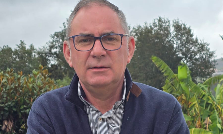 Carlos Riveiro, concelleiro de UCIN e xefe da oposición do Concello de A Lama