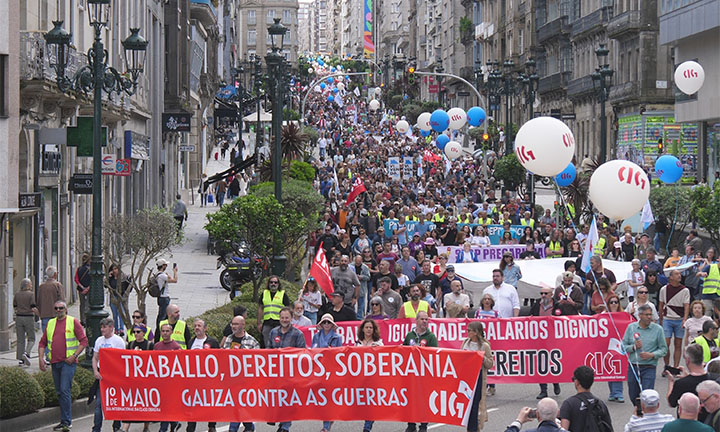 1º de Maio en Vigo