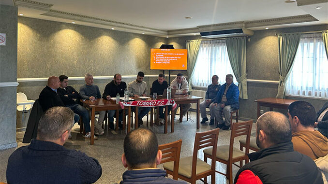 Aitor Bouzada, presidente do Tomiño FC