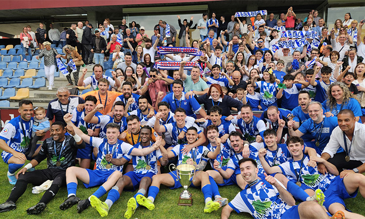 O C.D Cultural Areas gaña a copa Deputación de fútbol masculino