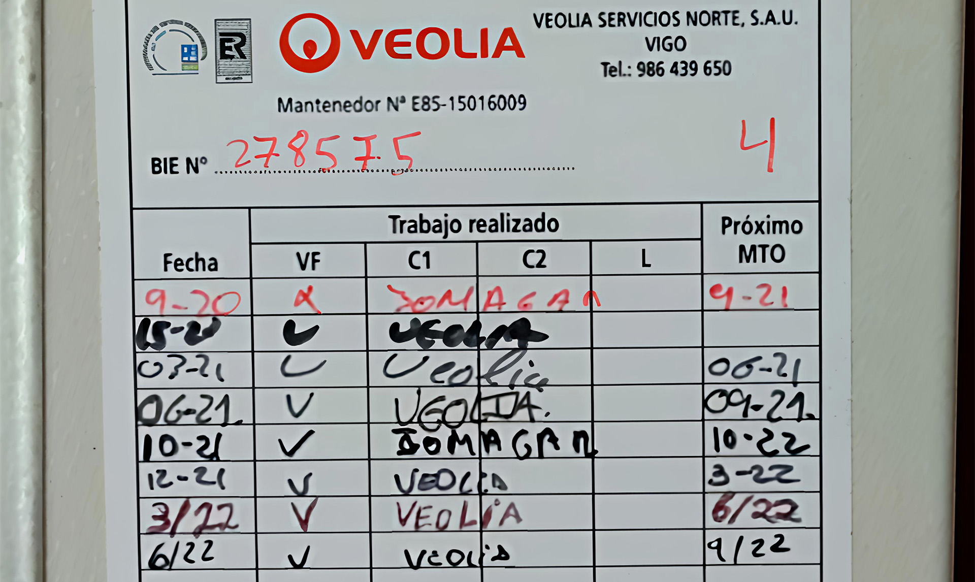 O BNG de Mos alerta sobre a desatención das medidas de prevención de incendios nos edificios municipais