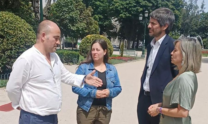 Xoán Carlos Montes, portavoz de Alternativa por Mondariz, reuniuse co Ministro de Cultura para dar traslado das necesidades da artesanía en Mondariz