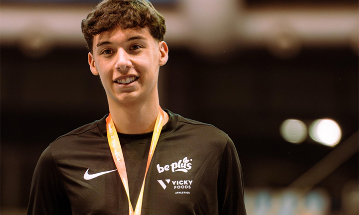 O guardés Alex Sierpes na cima do atletismo mundial