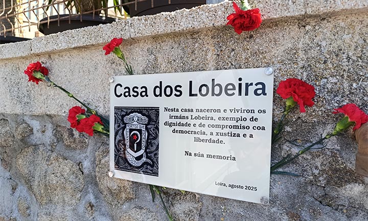 Homenaxe á familia Lobeira
