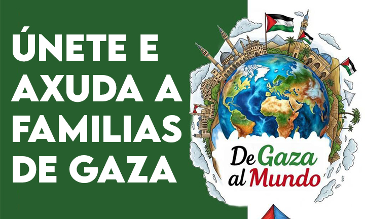 De Gaza ao mundo, axuda directa a 37 familias