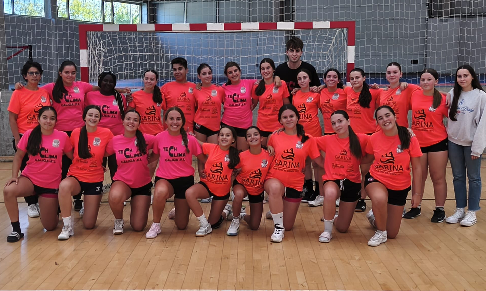 As Choqueiras de Redondela consolídanse no balonmán local
