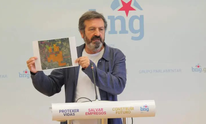 Luis Bará, deputado do BNG