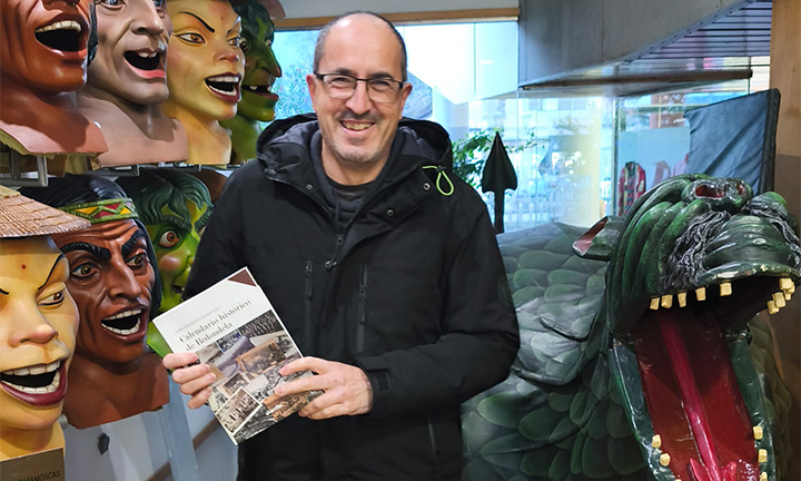Juan Migueles, autor do calendario histórico de Redondela