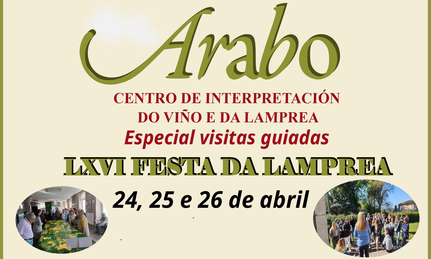Arbo convida a descubrir a Capital Mundial da Lamprea con visitas guiadas especiais durante a LXVI Festa dá Lamprea