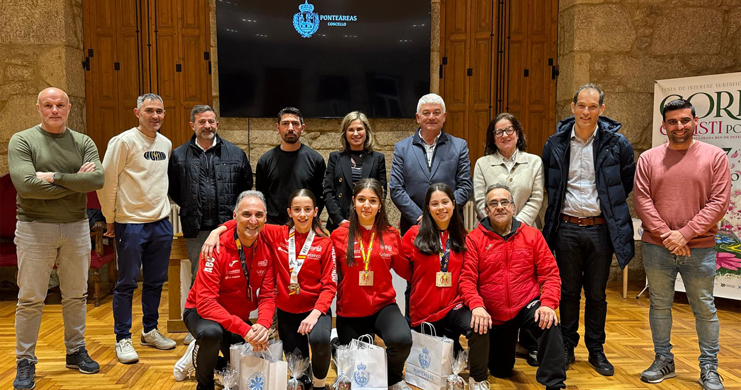 O Club deportivo Lean leva a gloria deportiva a Ponteareas