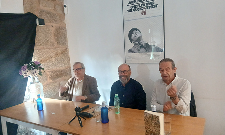 Carlos Méixome presenta en Gondomar o seu novo libro.