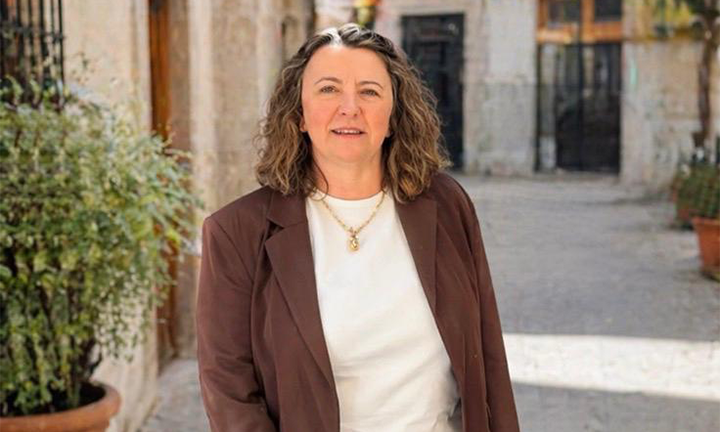 Pilar Vicente voceira do PP da Caniza.