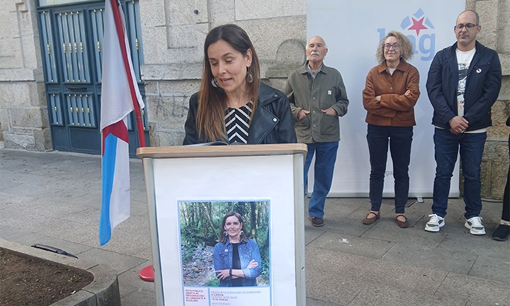 O BNG presenta á súa candidata á alcaldía de A Caniza