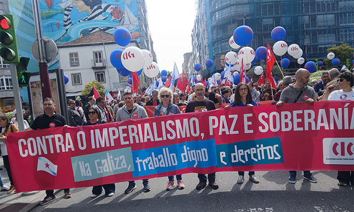 1º de Maio en Vigo.