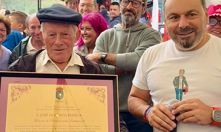 Merecido recoñecemento para toda unha vida de entrega